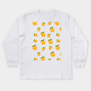 Paopu fruit - KH Kids Long Sleeve T-Shirt